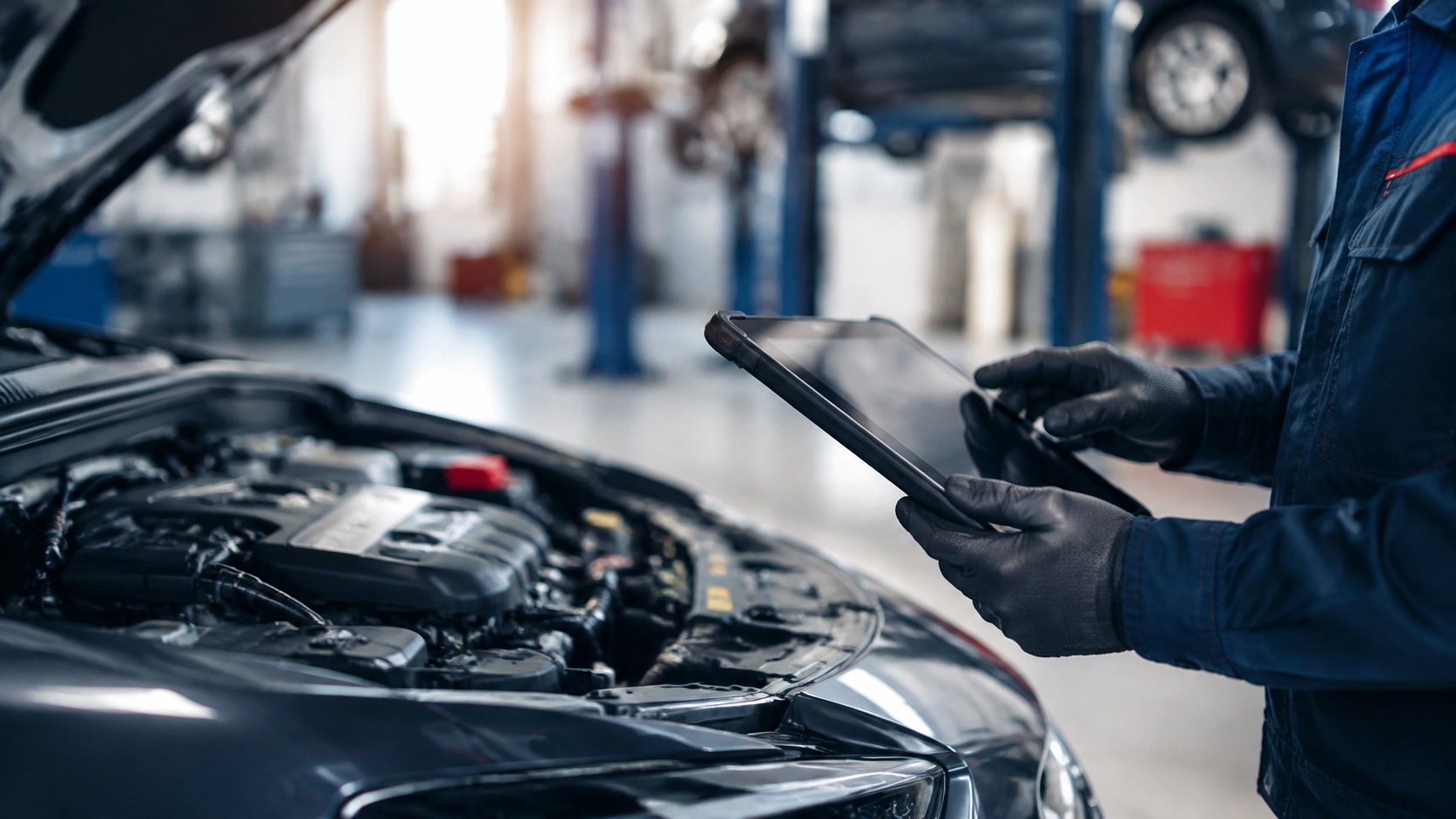 Oto servis diagnostik işlemi ve araç bakım detayları
